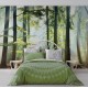 373 x 266 cm - Las we mgle