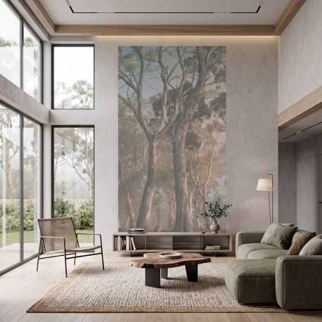 185 X 340cm - Mglisty Las Eukaliptusowy