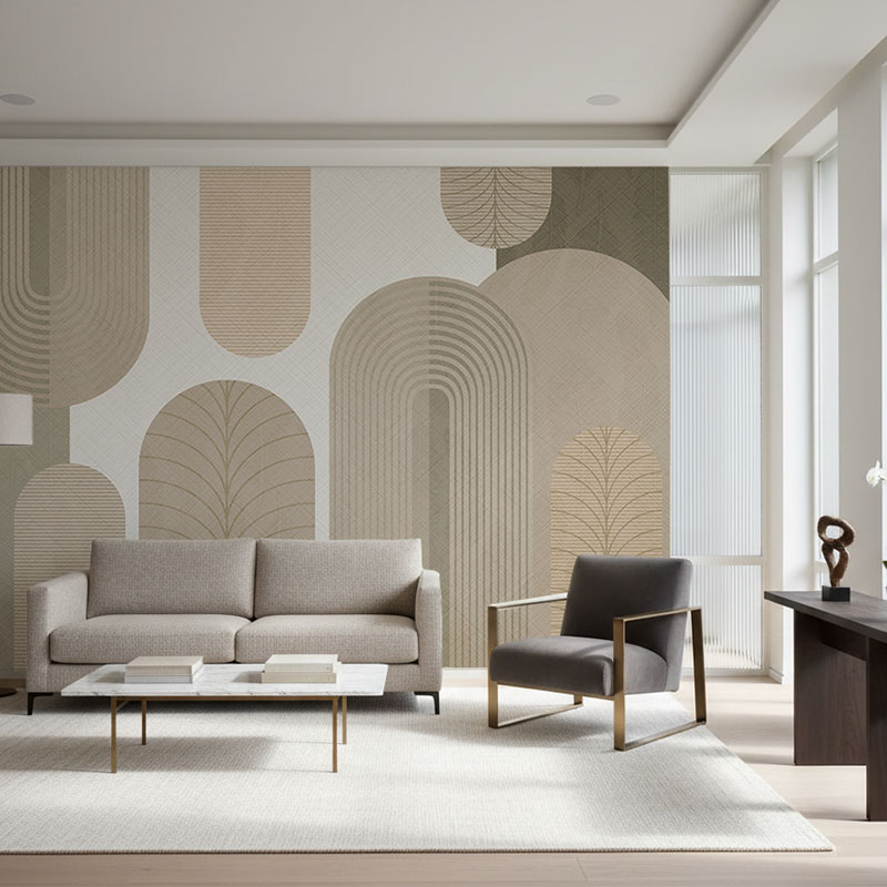 Fototapeta Linie i okręgi