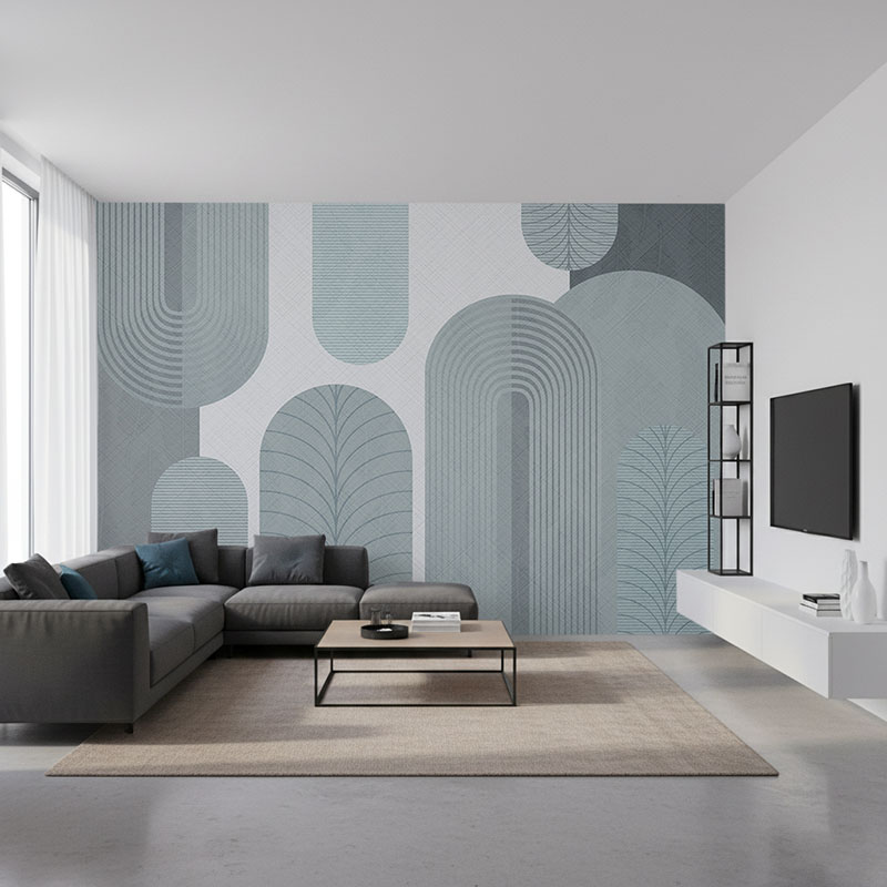 Fototapeta Linie i okręgi