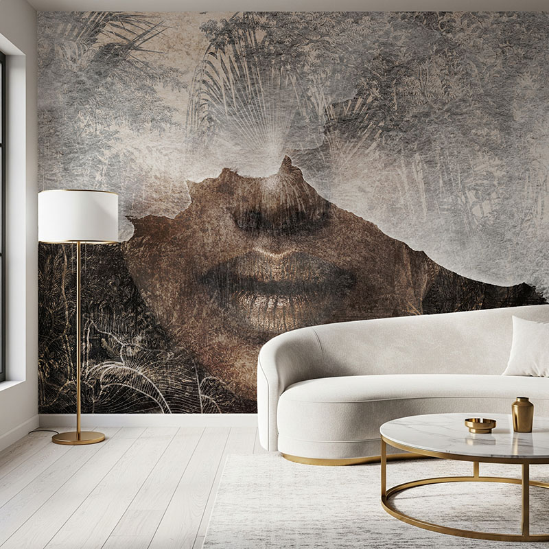 Fototapeta Abstrakcyjna twarz