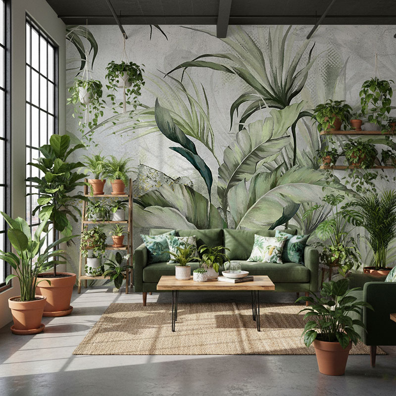 Fototapeta Egzotyczne liście