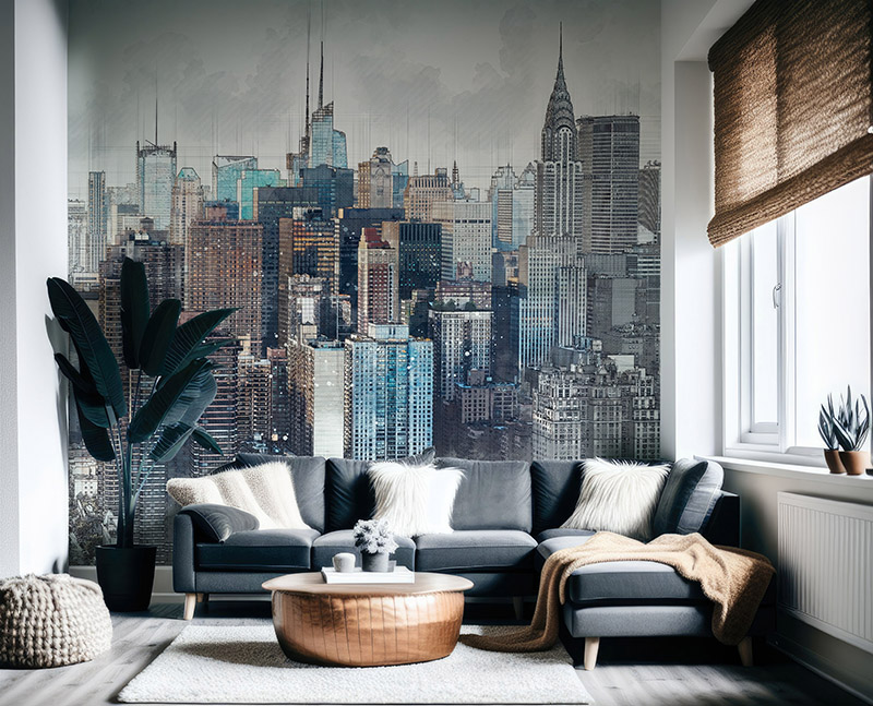 Fototapeta Panorama Manhattanu