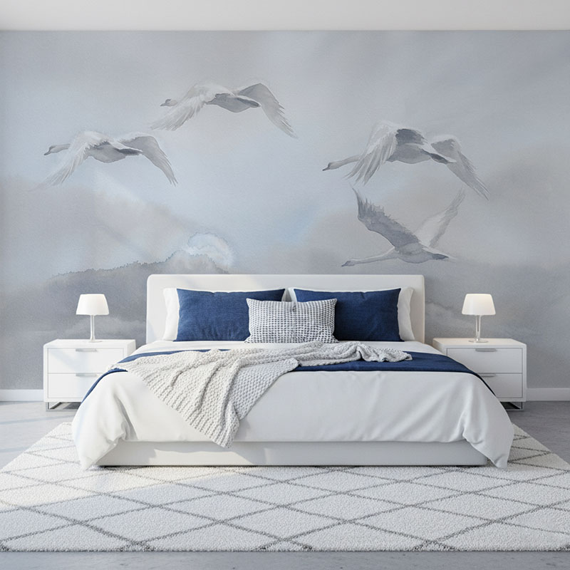 Fototapeta Łabędzie