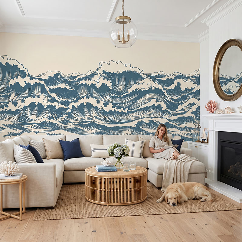 Fototapeta Fale oceaniczne
