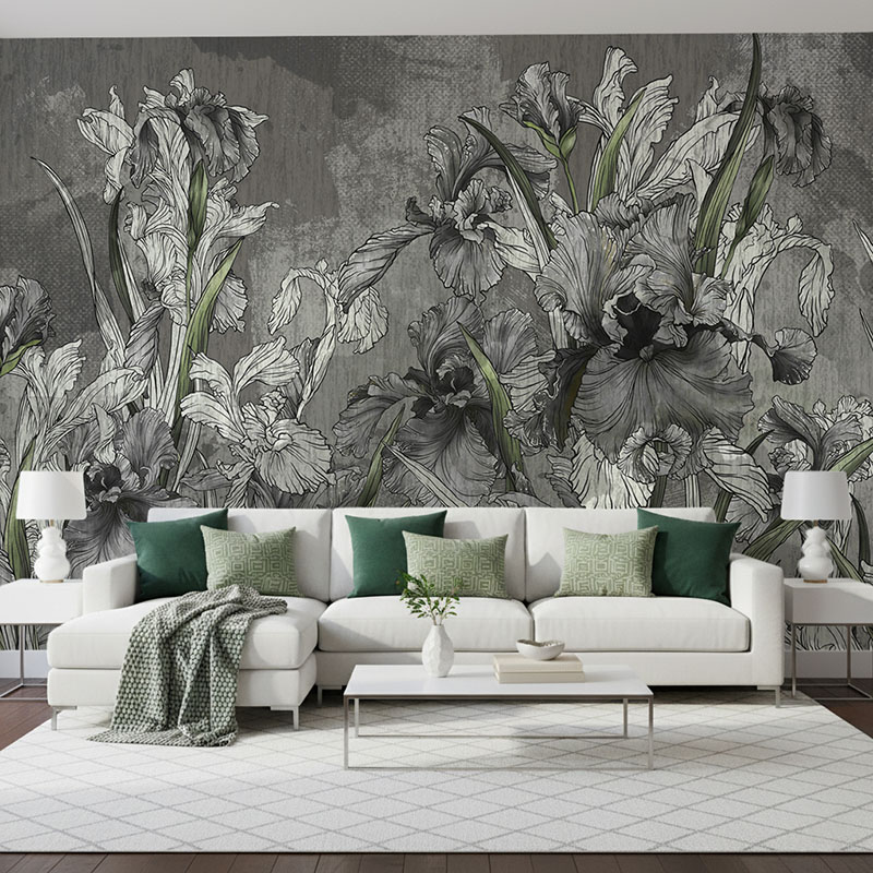 Fototapeta Irysy akwarela