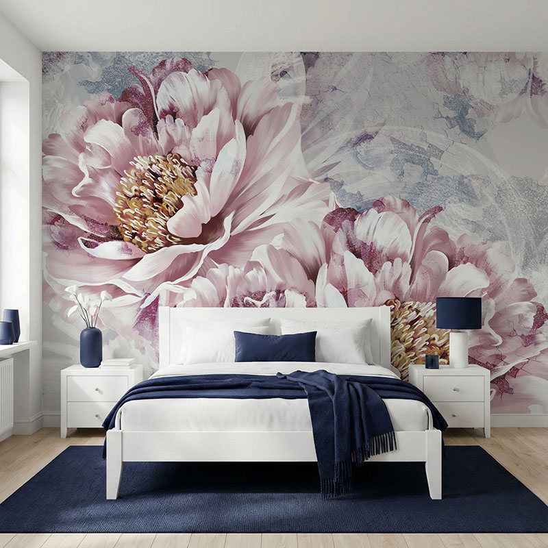 Fototapeta Malowane piwonie