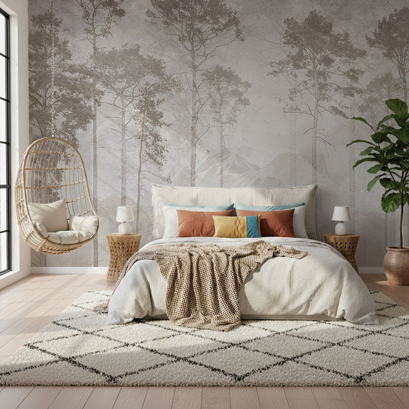 Fototapeta Góry i las