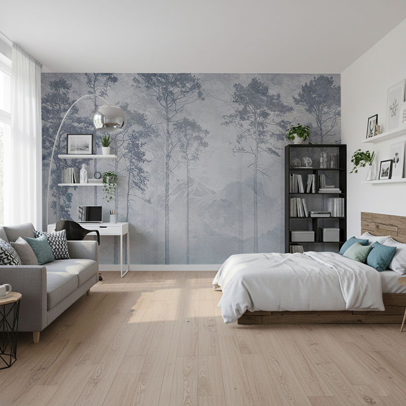 Fototapeta Góry i las