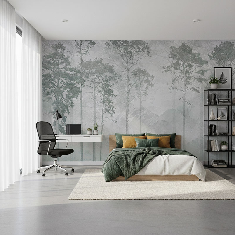 Fototapeta Góry i las