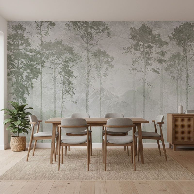 Fototapeta Góry i las