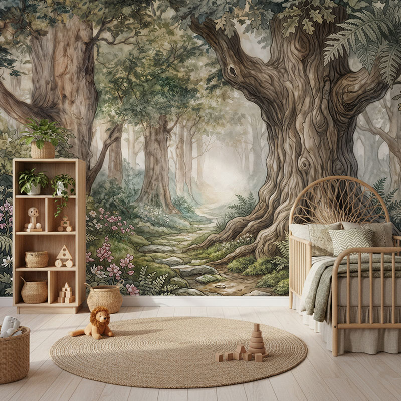 Fototapeta Stary las