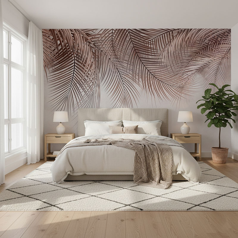 Fototapeta Liście w odcieniach brązu