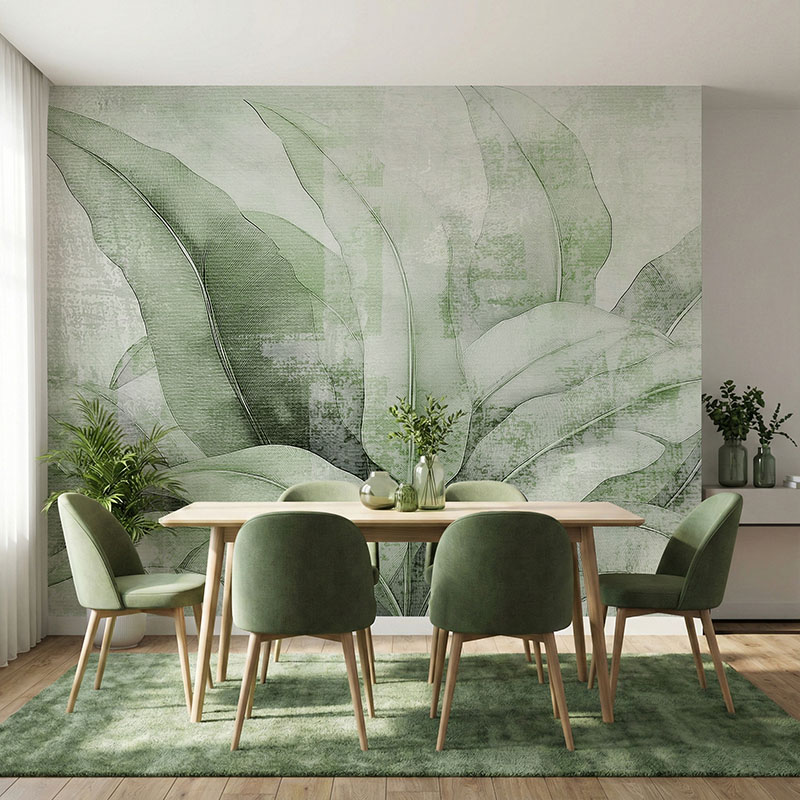 Fototapeta Piękne artystyczne liście