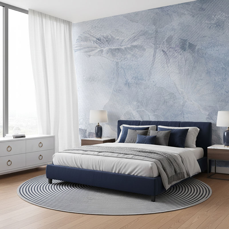 Fototapeta Szronione Liście Botaniczne 