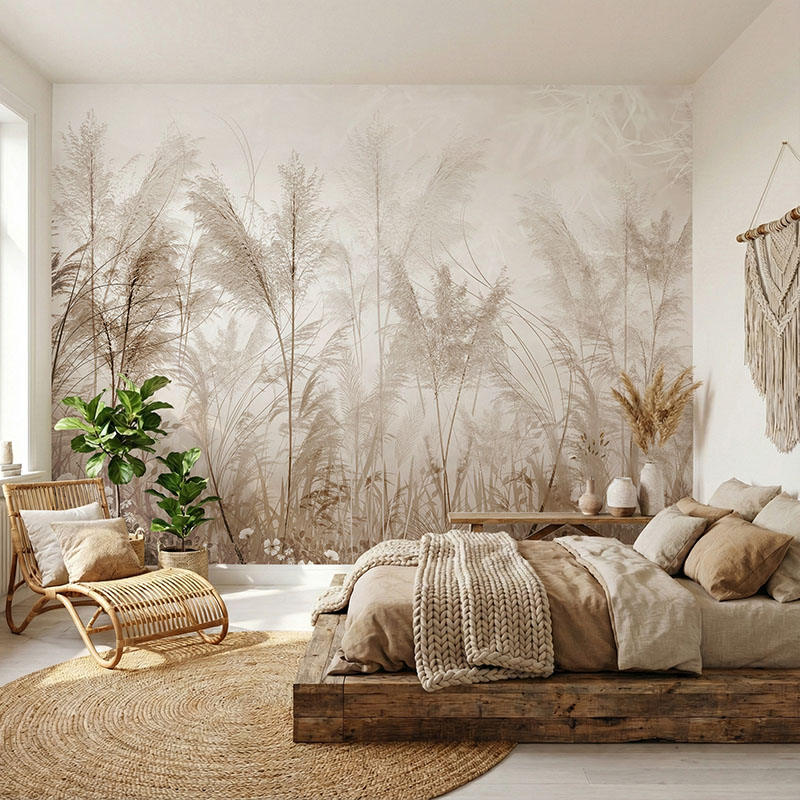 Fototapeta Trawa pampasowa