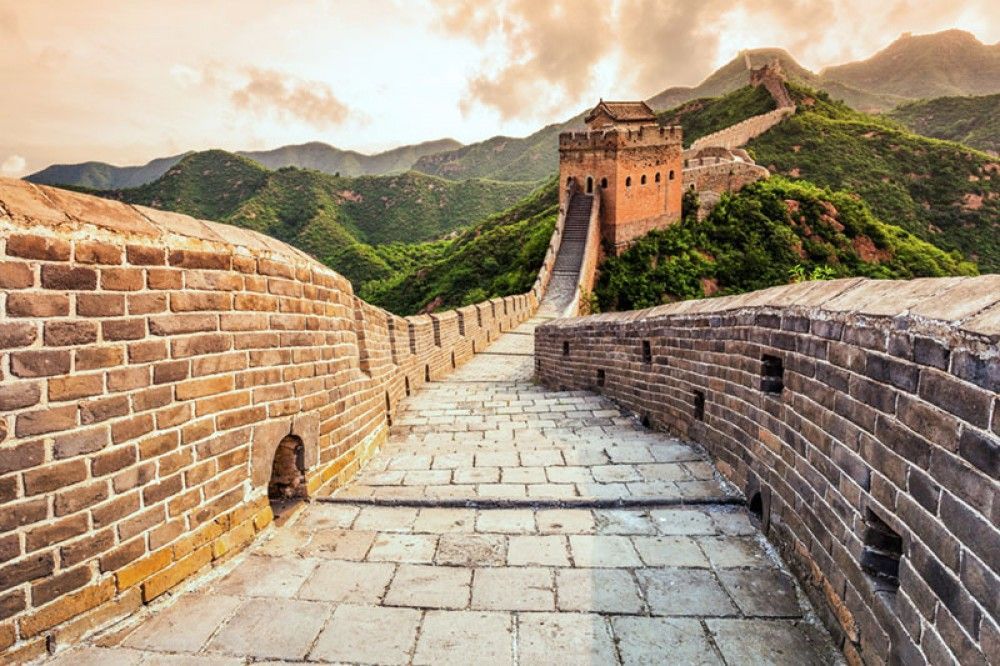 Fototapeta Wielki Mur Chiński - efekt głębi