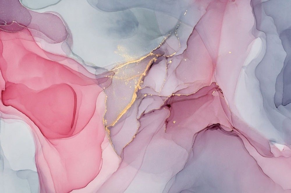 Fototapeta Abstrakcyjne różowe marmurowe tło