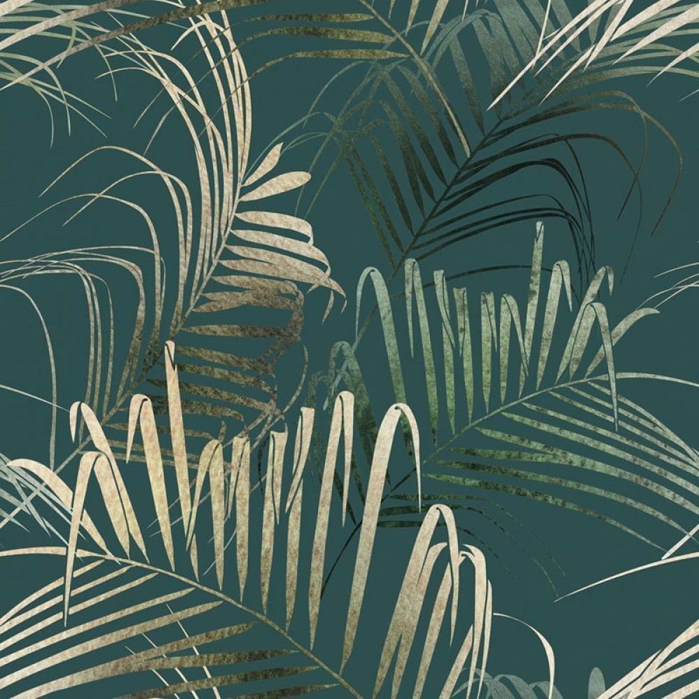  Wzór z tropikalnych liści 