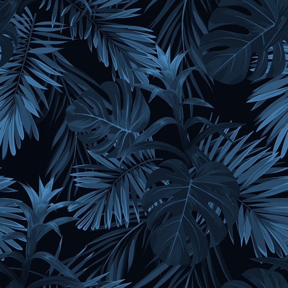 Fototapeta Egzotyczne liście monstera i palmy