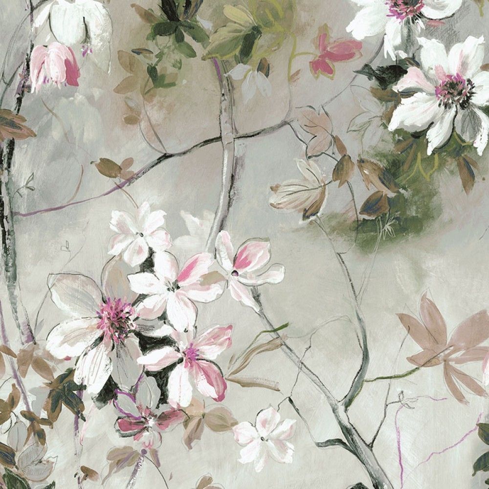 Naklejka na meble Malowane kwiaty wiśni