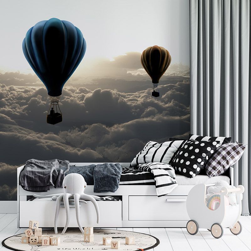 Balony nad chmurami