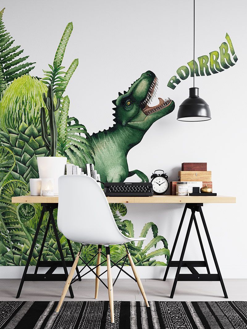 Dinozaur akwarela