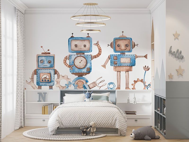 Robociki, wzór
