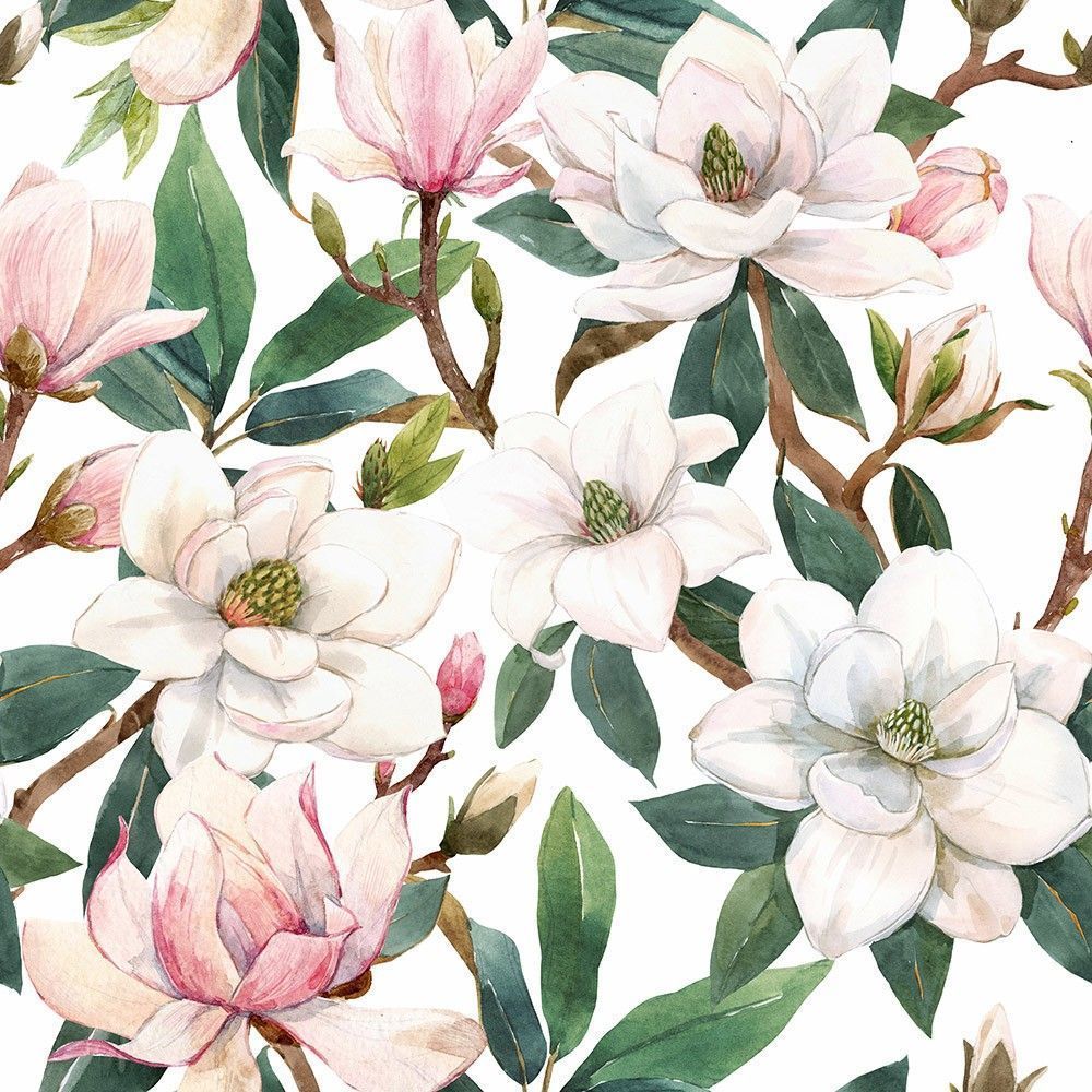 Naklejka na meble Kwiaty magnolii
