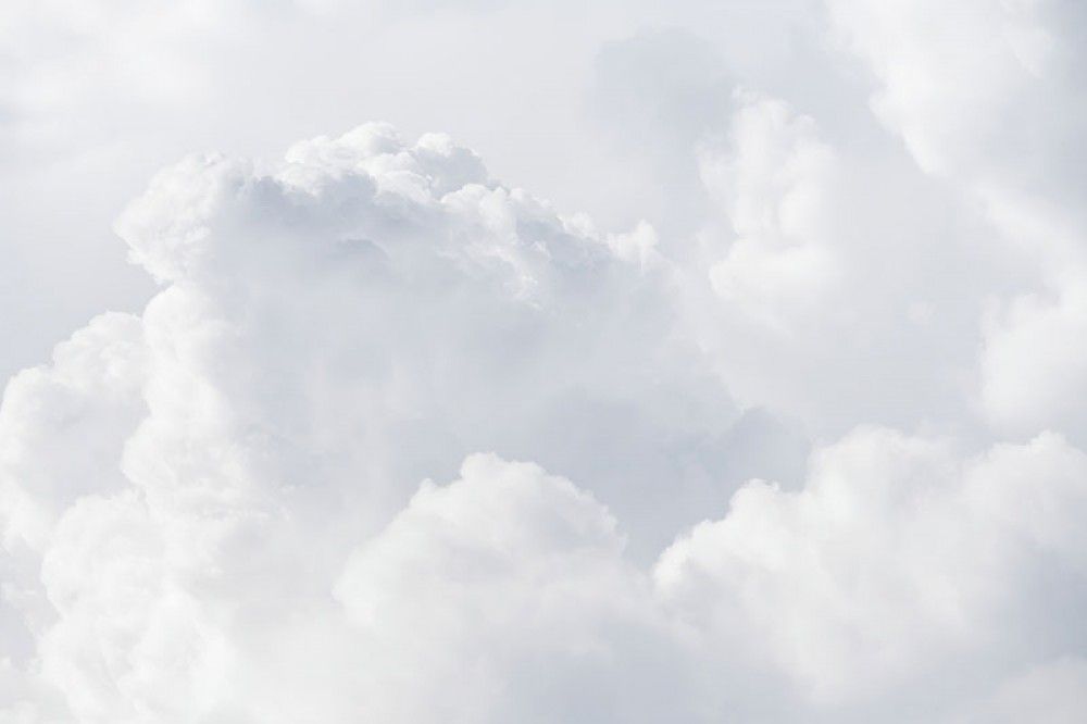 Fototapeta Białe chmury
