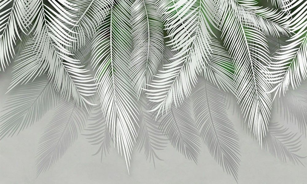  Egzotyczne liście palmy