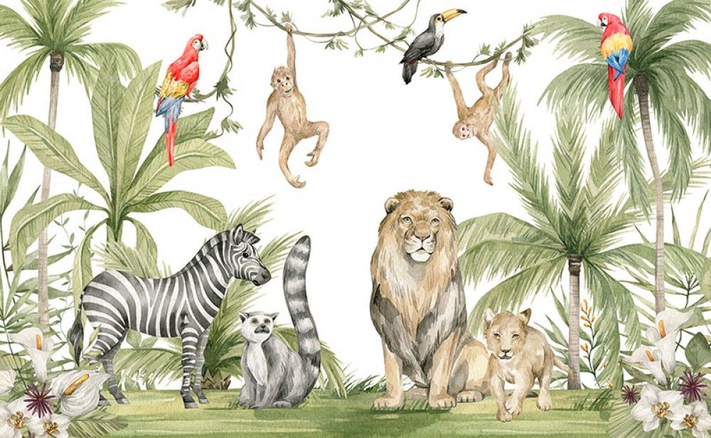  Dżungla i afrykańskie zwierzęta