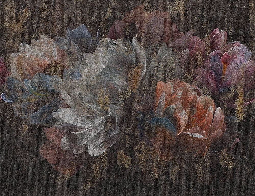 Naklejka na meble Malowane kwiaty