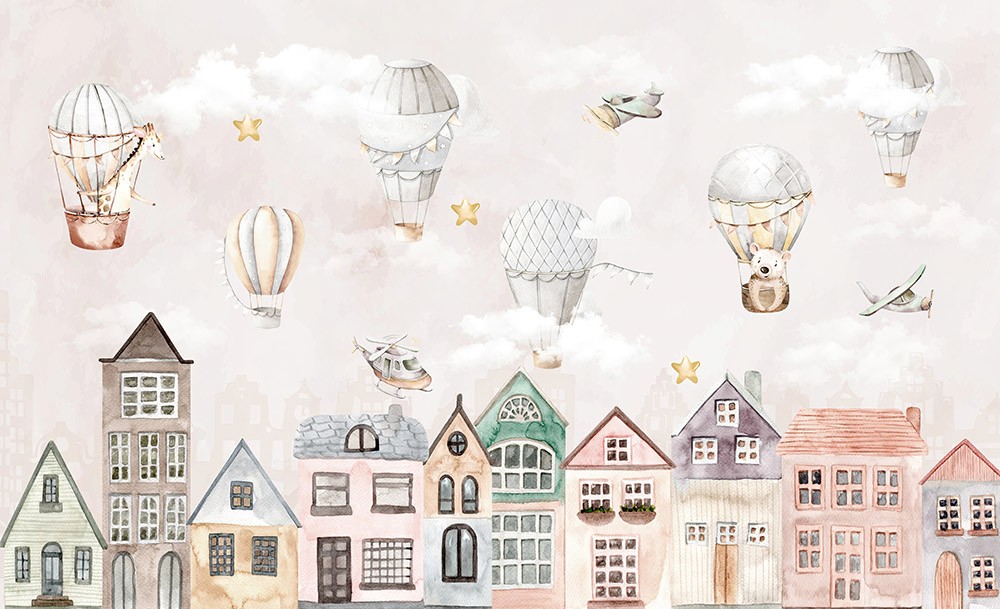  Balony nad miastem