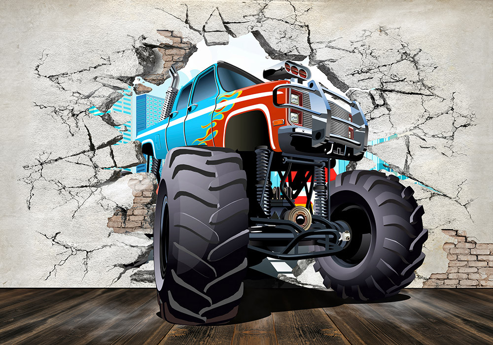 Naklejka na meble Monster Truck