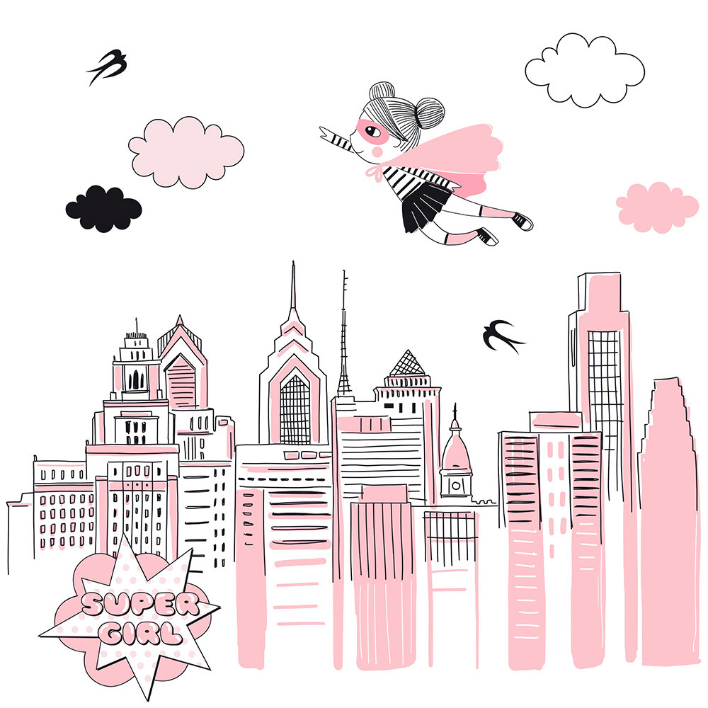 Fototapeta Supergirl
