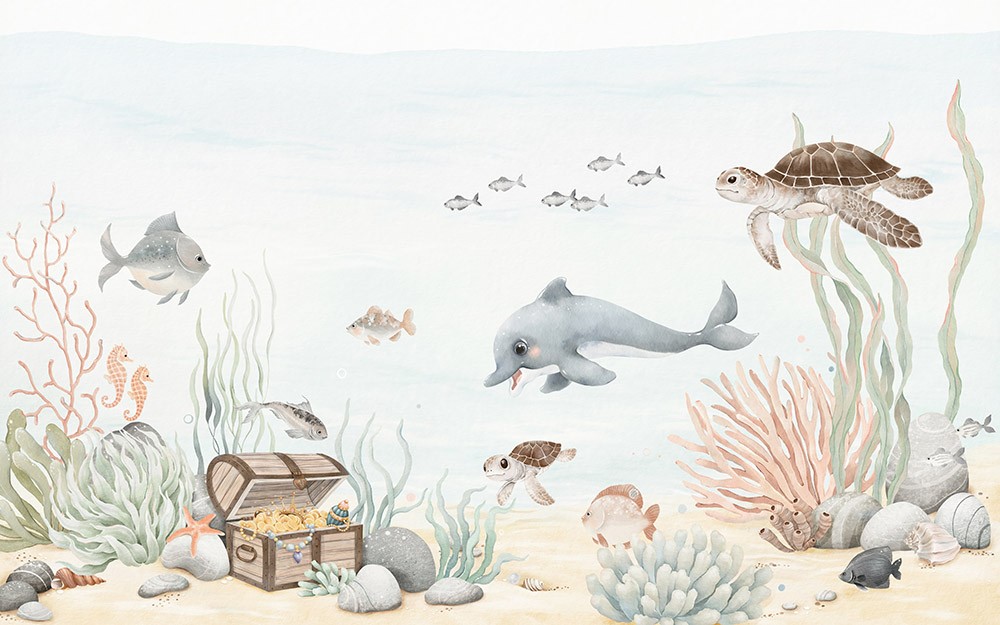  Skrzynia skarbów na dnie oceanu