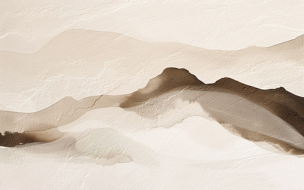 Naklejka na meble Abstrakcyjny pejzaż