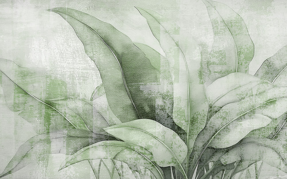 Fototapeta Piękne artystyczne liście