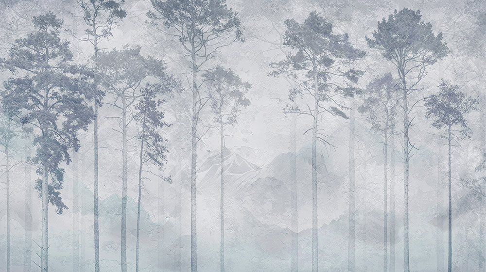 Fototapeta Góry i las