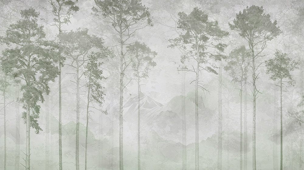 Fototapeta Góry i las