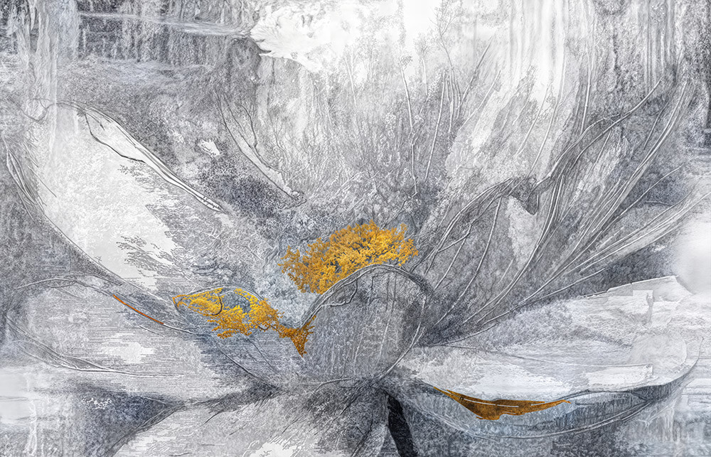 Naklejka na meble Duży kwiat