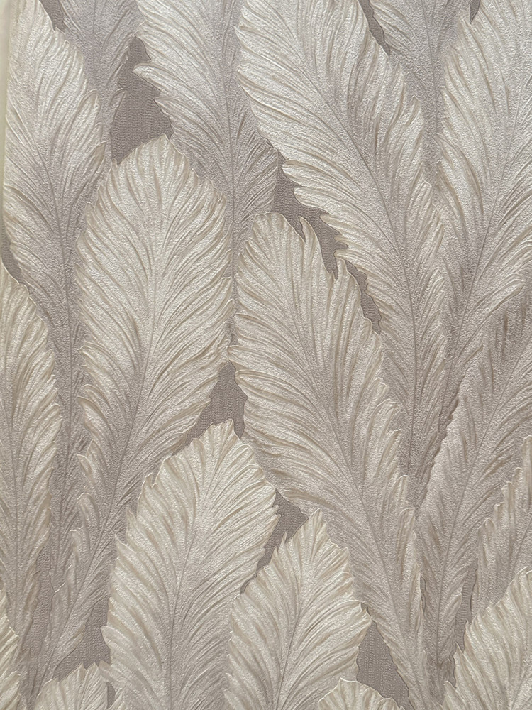  Liście pióra w kolorach szarości