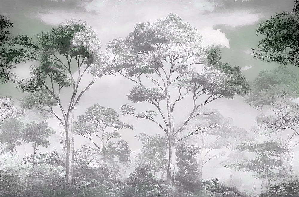 Fototapeta Artystyczny las