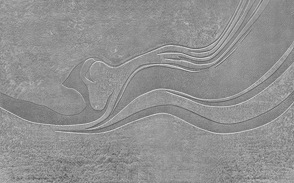  Abstrakcja z geometrycznymi liniami