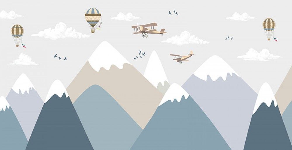  Samoloty i balony nad górami
